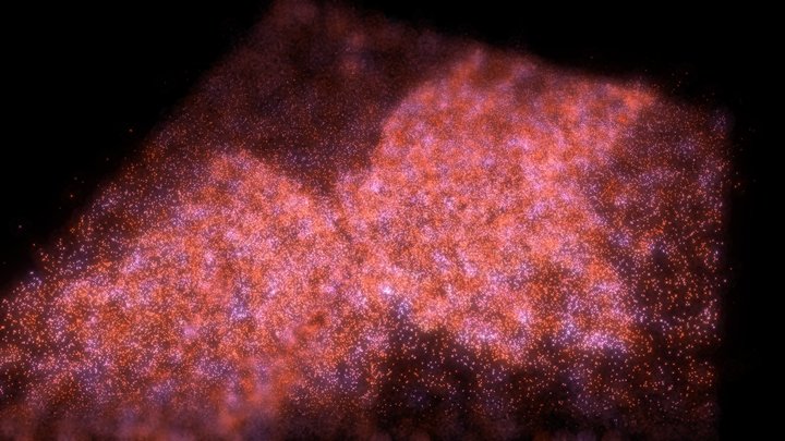 Red Nebula 3D Model