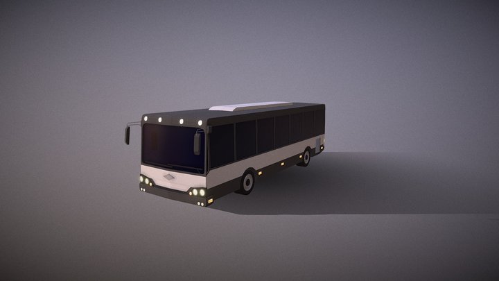 City Bus 3D Model