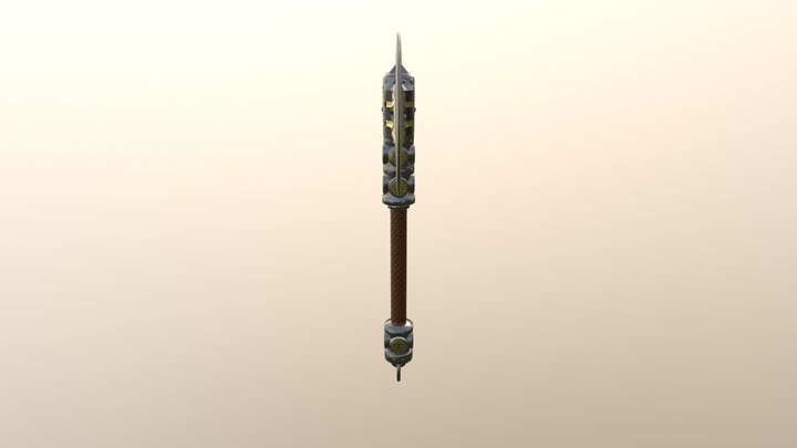 dwarven battle axe 3D Model