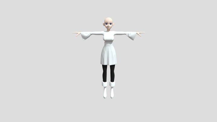 Demo_Girl 3D Model