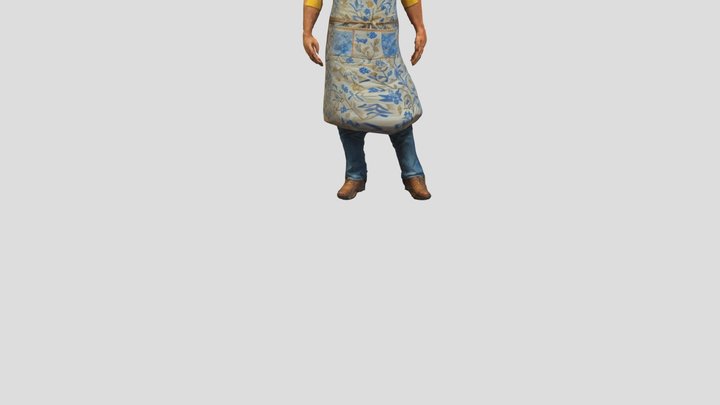 Dwarf Idle (1) 3D Model