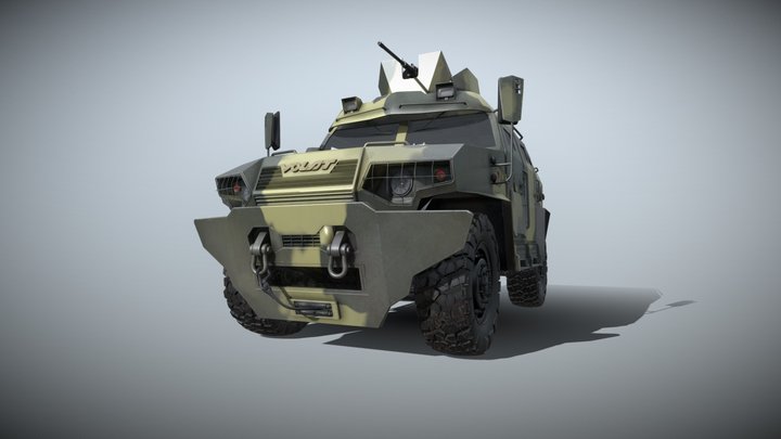 MZKT-490100.Volat V1 3D Model