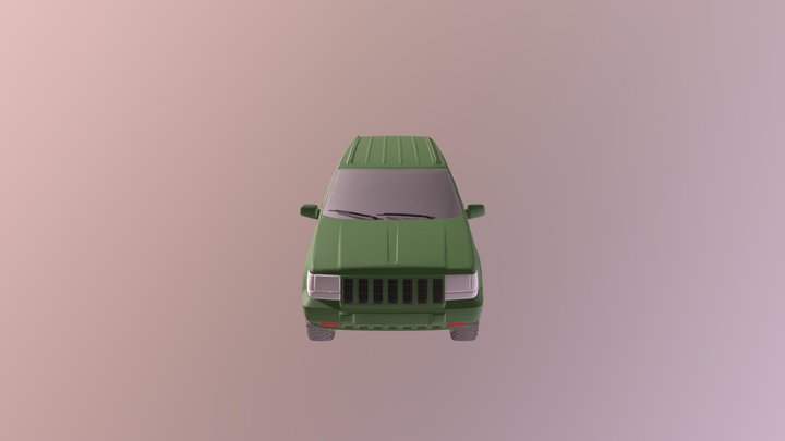 Jeep Grand Cherokee ZJ 3D Model