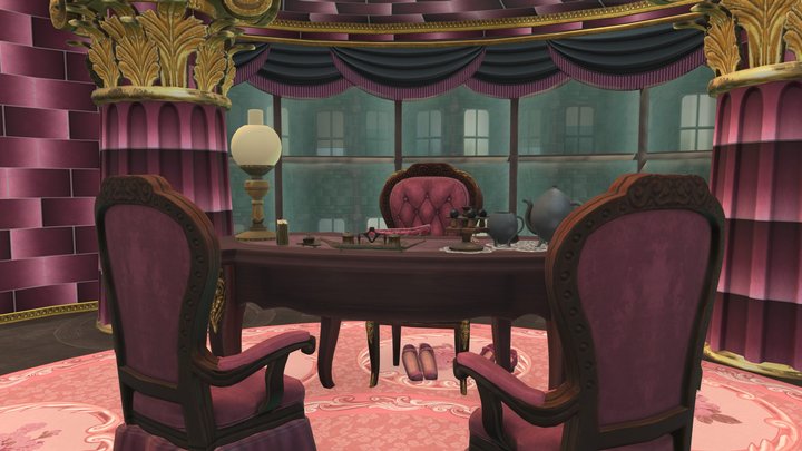 Umbridge's Office 3D Model