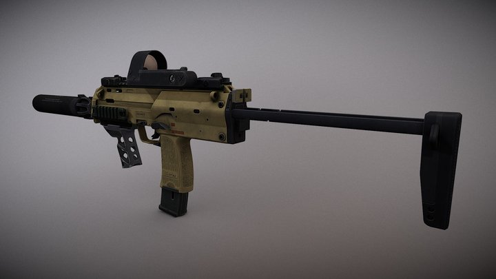 MP7 3D Model