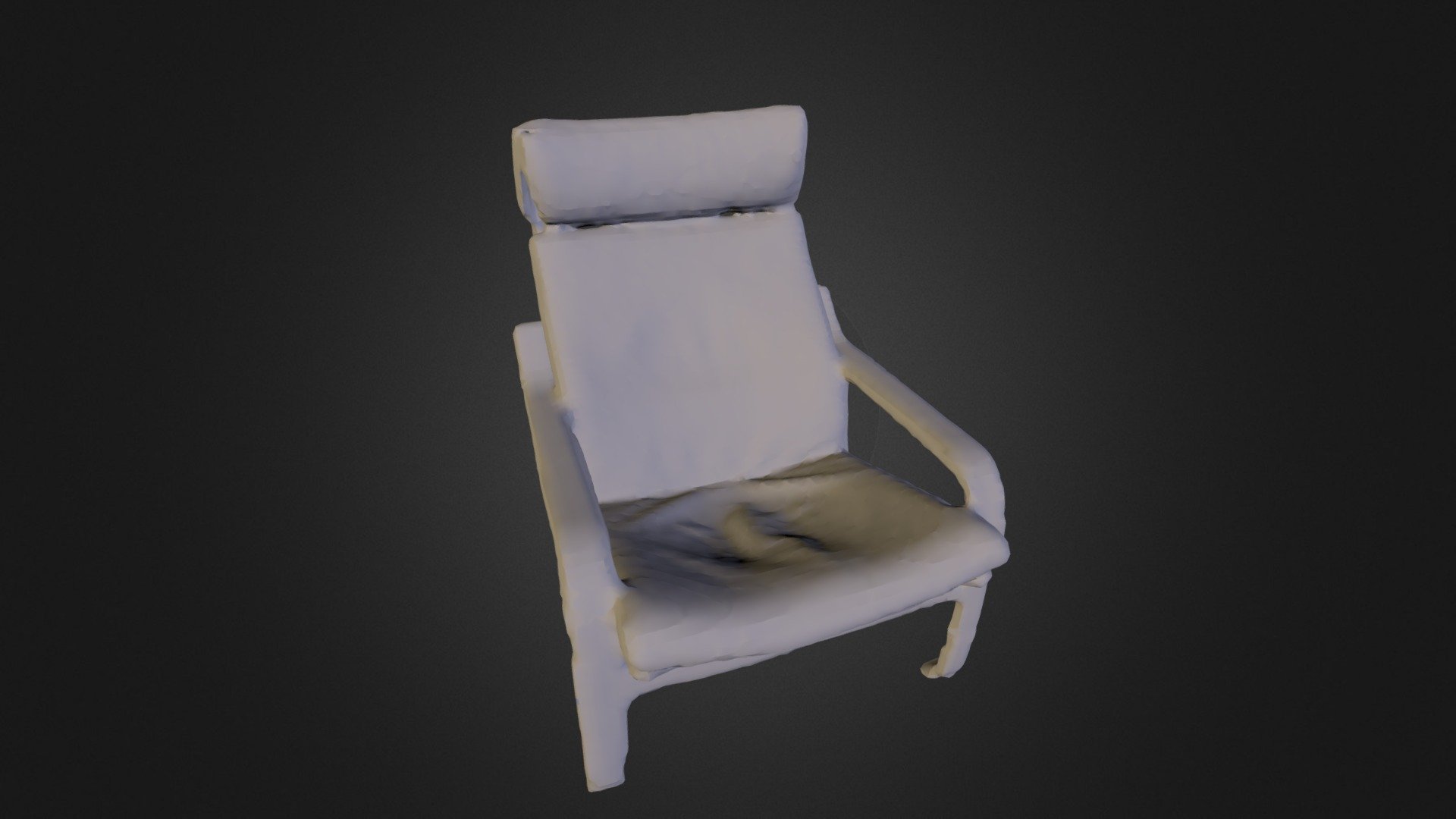 Untextured chair