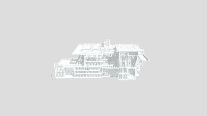 MAQUETE ELETRÔNICA - OBRA CASSIANO 3D Model