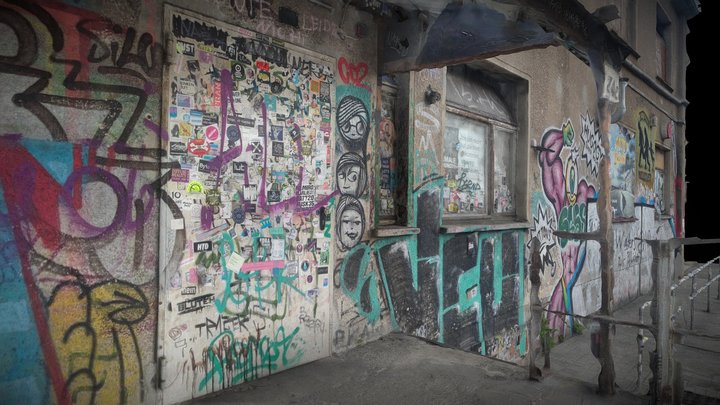 Berlin, Friedrichshain, Club entrance