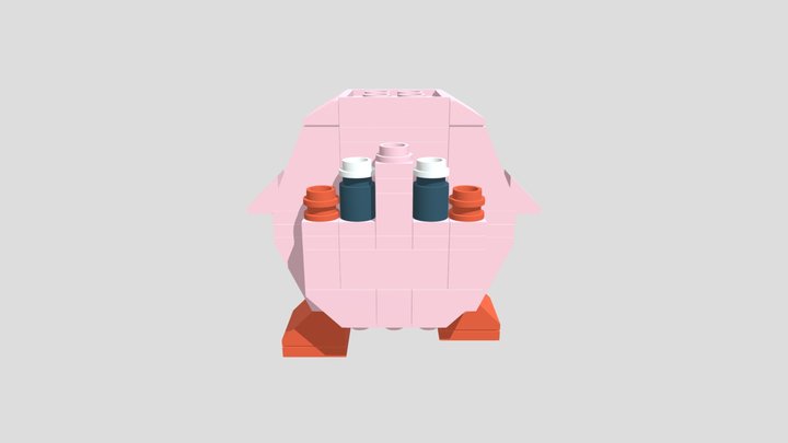 lego kirby 3D Model