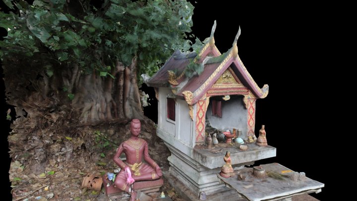 Spirit House - Lam Chang Temple 3D Model