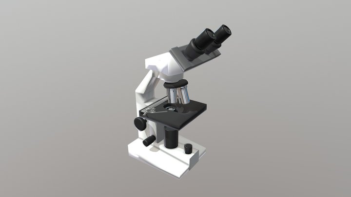 Microscope 3D Model