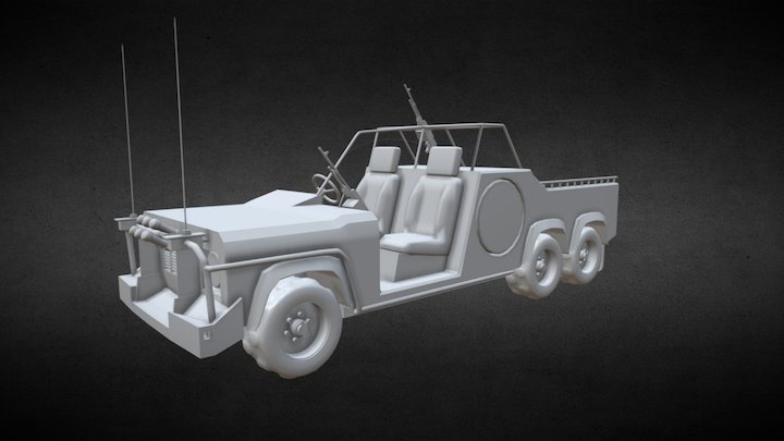 LRPV (Long Range Patrol Vehicle) 3D Model