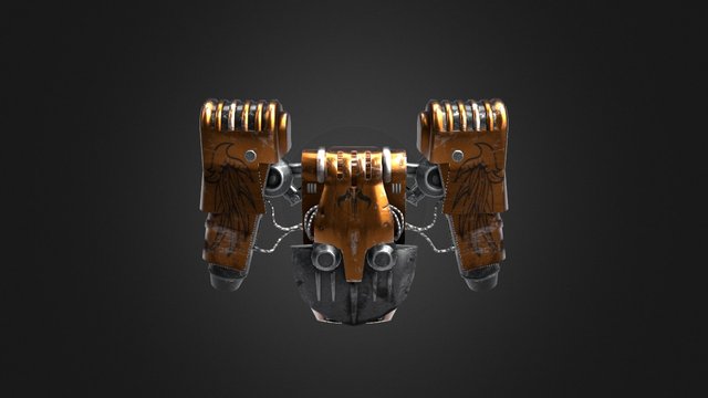 Dao's Jetpack 3D Model