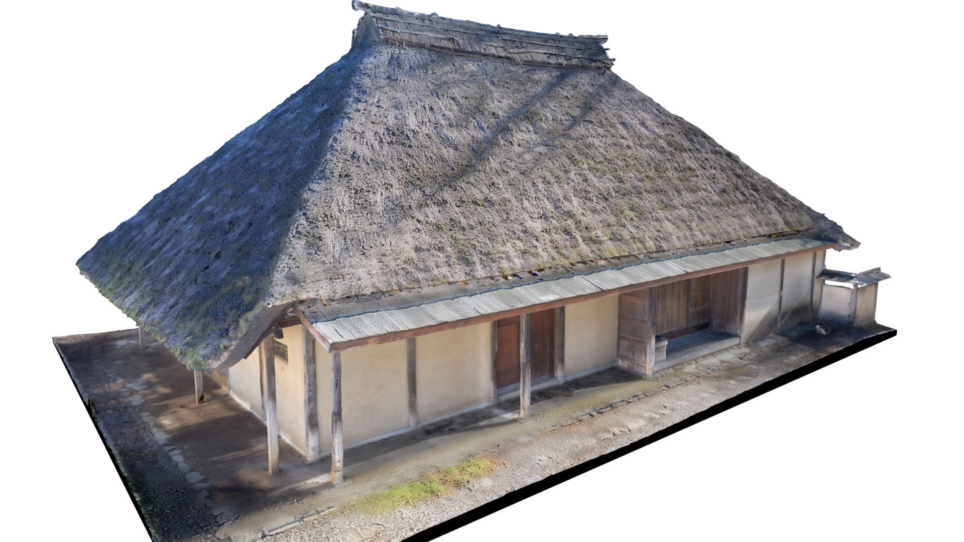 小松家住宅　国重要文化財 — Sketchfab embed 3D viewer