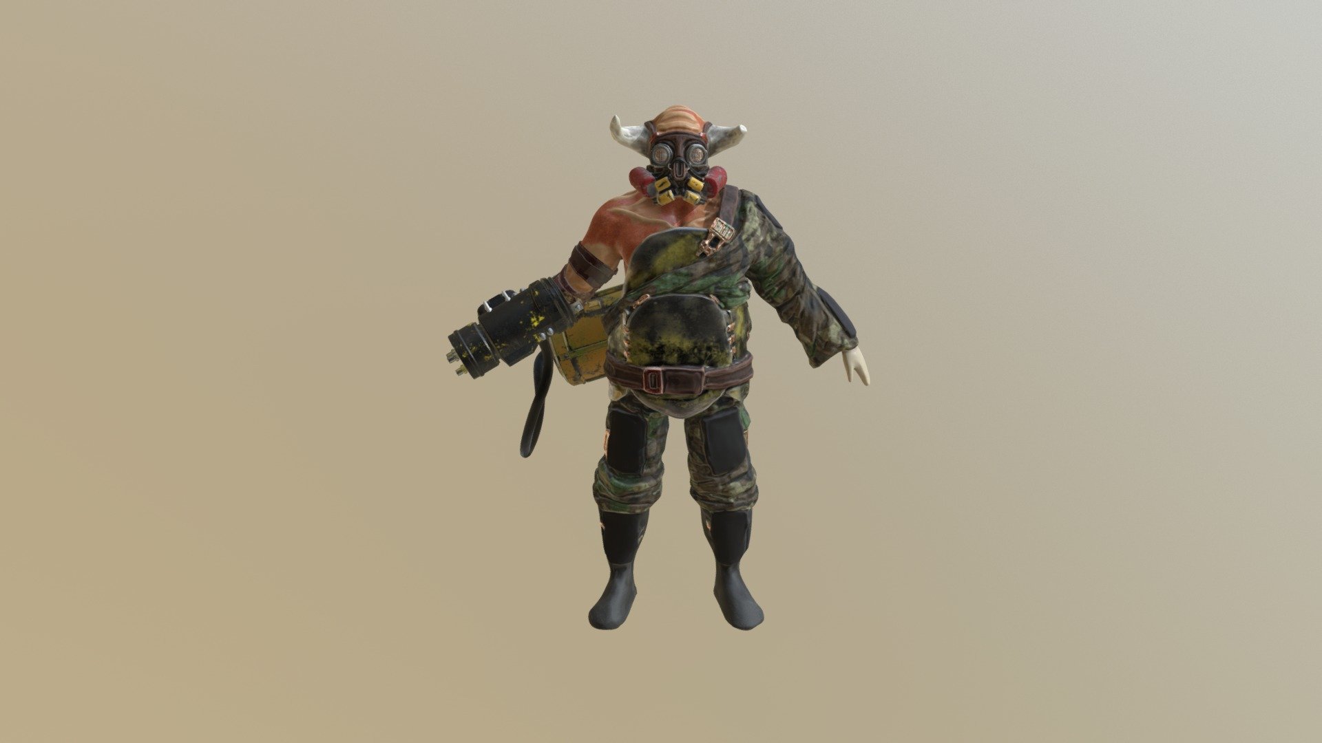 Technomonster - 3D model by tatupuukko [dd9fa0e] - Sketchfab