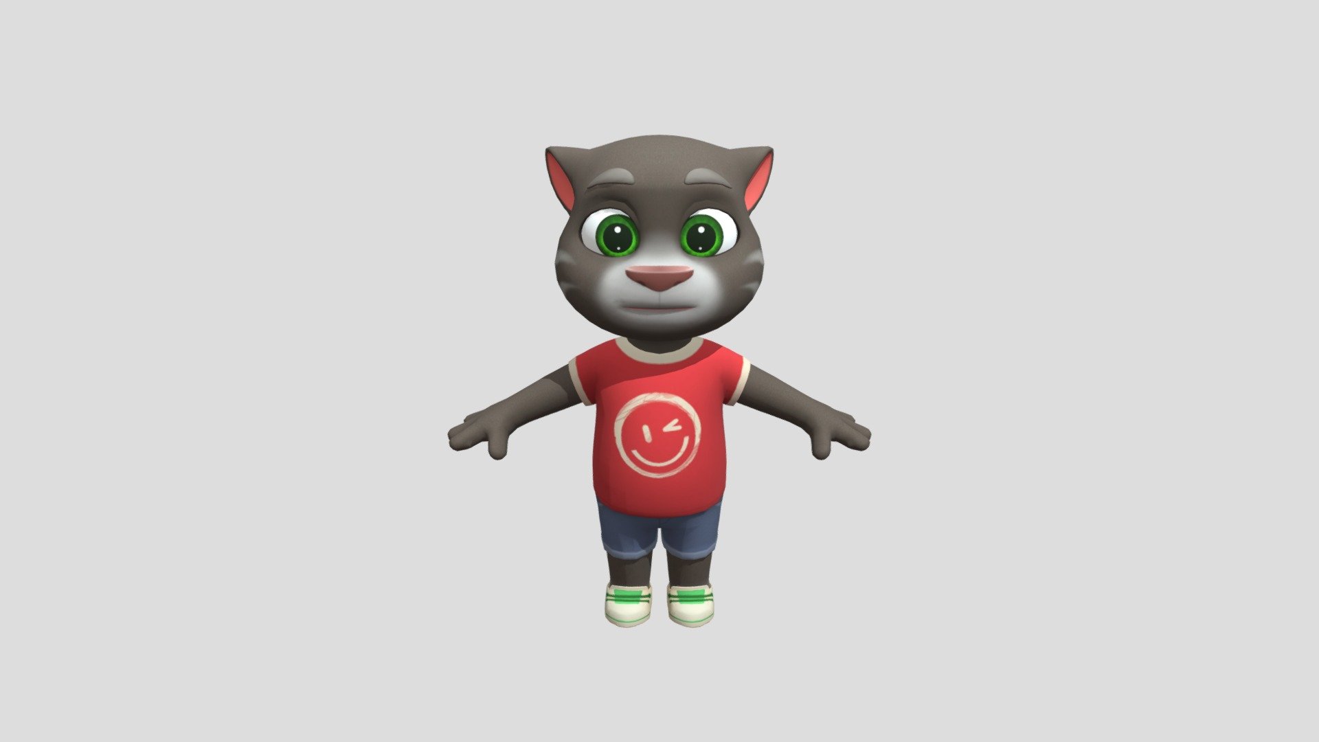 Talking Tom and Friends 2 - Download Free 3D model by fabyfaby1821 ...