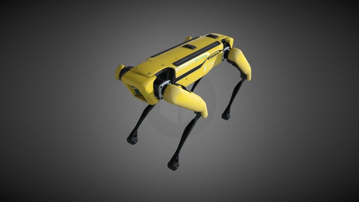 robot bostondynamics Spot® 3D Model