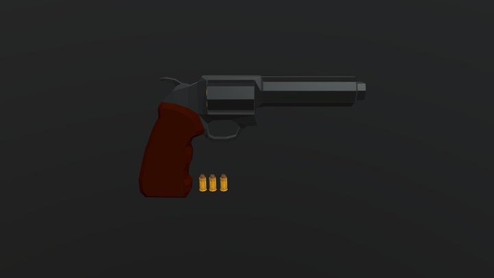 LP Revolver .38 3D Model