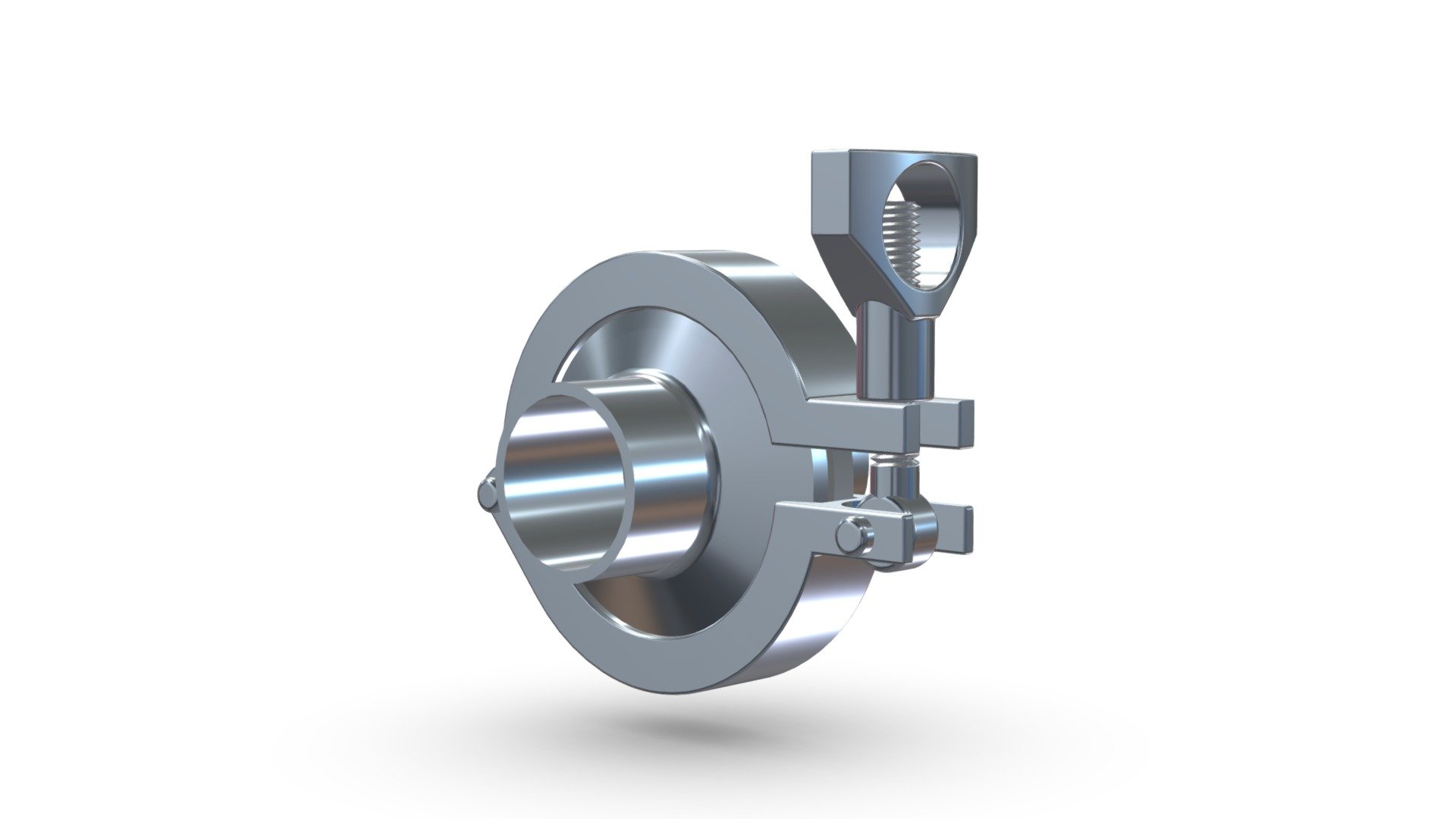 Tri clamp coupling complete - 3D model by Mavasol (@3DCADengineer ...