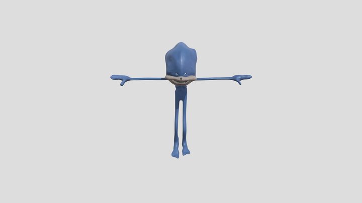 Shin Sonic 3D model.