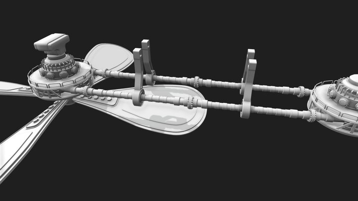 The Air City - Propellor 3D Model