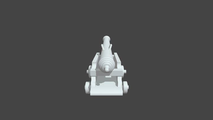 Cannon Proxy 3D Model