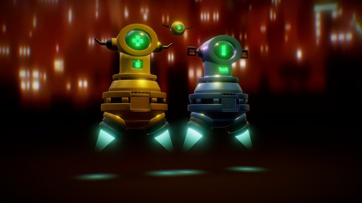 ROBOLOVERS 3D Model