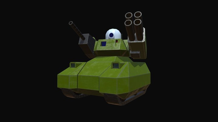 Sentry Drone 3D Model