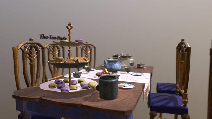 Compulsory 2 Tea Party 3D Model