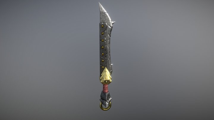 Sword stylized 3D Model