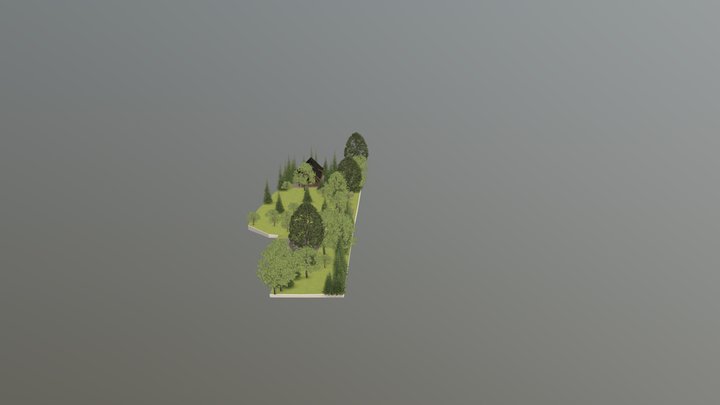 баня_абрамцево_0708 3D Model