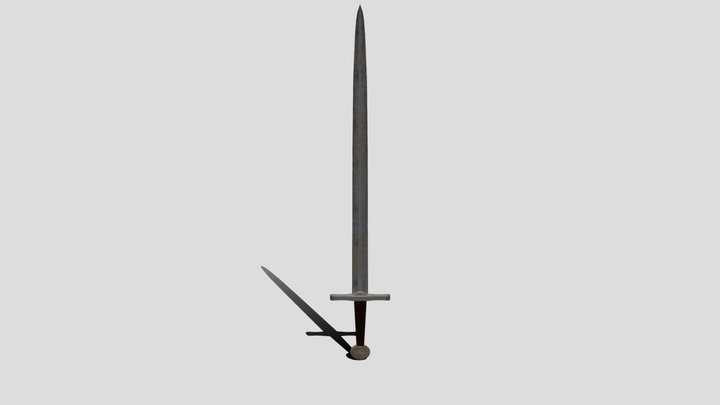 Longsword 3D Model