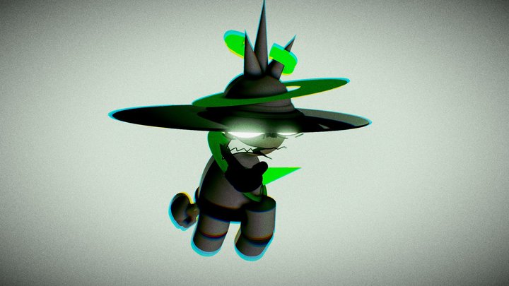 Green Expunged Remake 3D Model