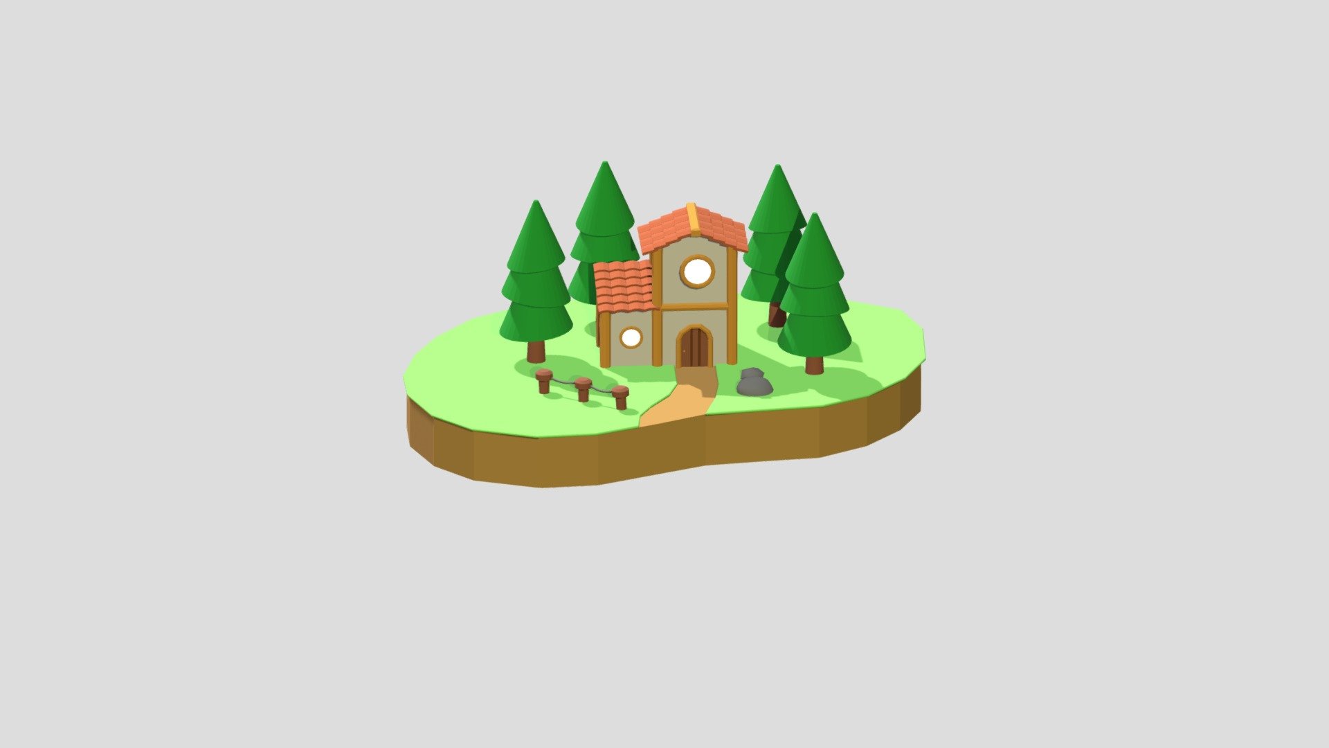 Low Poly House