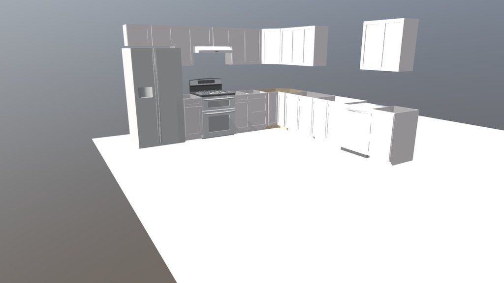 Kitchen Cabinets B01B6WBJWI White Shaker