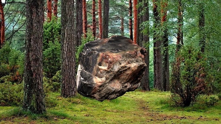 Petrified Wood 3D Model