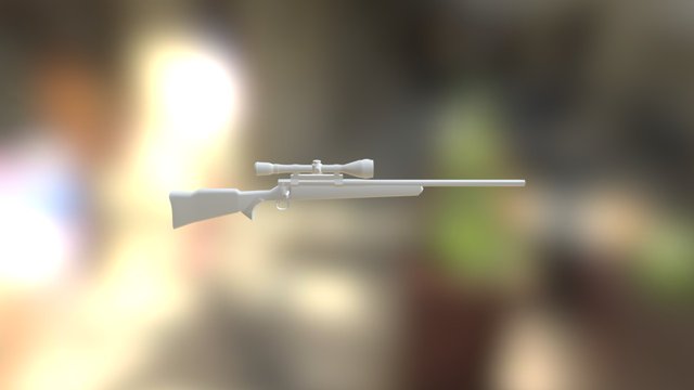 Rifle View 3D Model