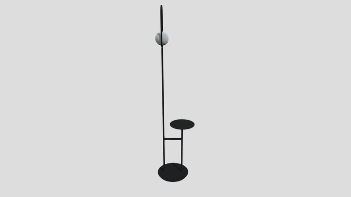 Floor Lamp Artera Riva Black – Free 3D Model STL