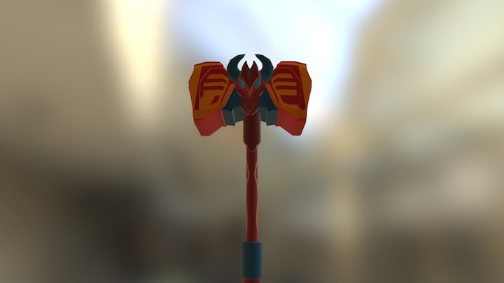 Dragon Hammer Unreal 3D Model