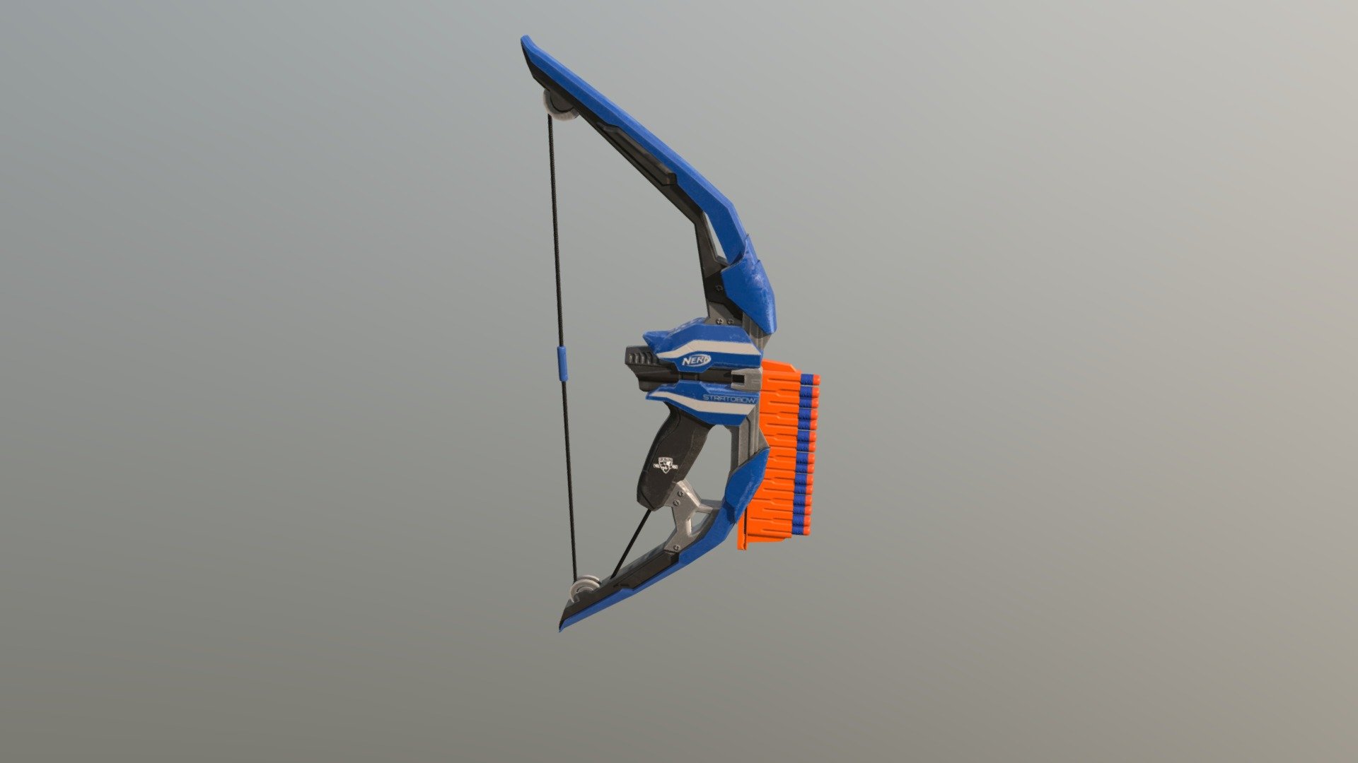 N-Strike Elite Stratobow- Animated — Sketchfab embed 3D viewer