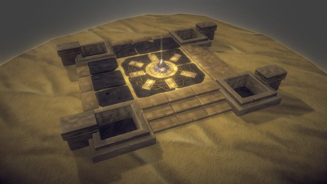 Tal Rasha's Tomb 3D Model