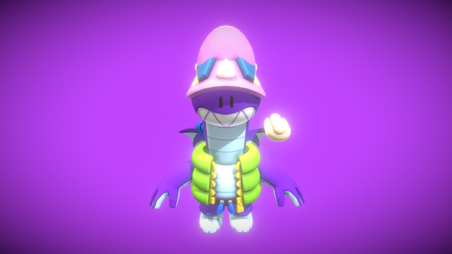 Draco Doug t-pose Brawl Stars - Download Free 3D model by shertiku ...