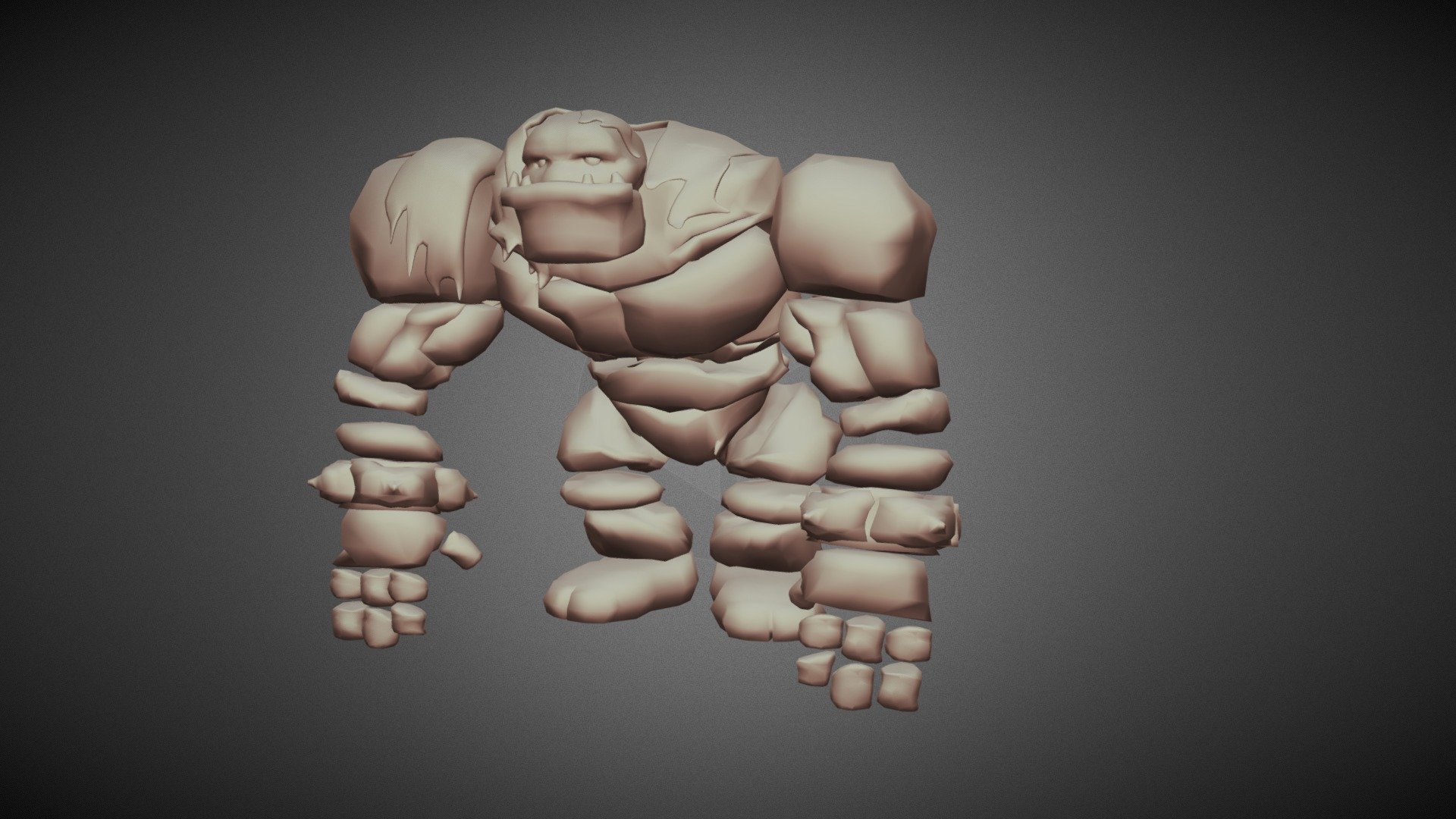 Stone Man - Buy Royalty Free 3D model by tingting_er [ddafcb0 ...