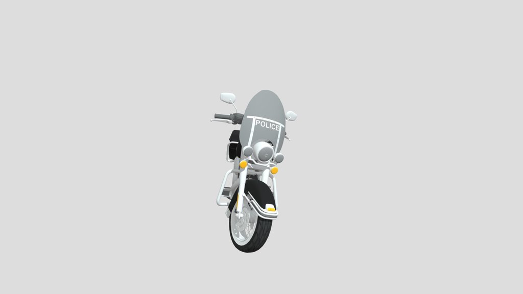 Harley-Davidson Police Motorbike