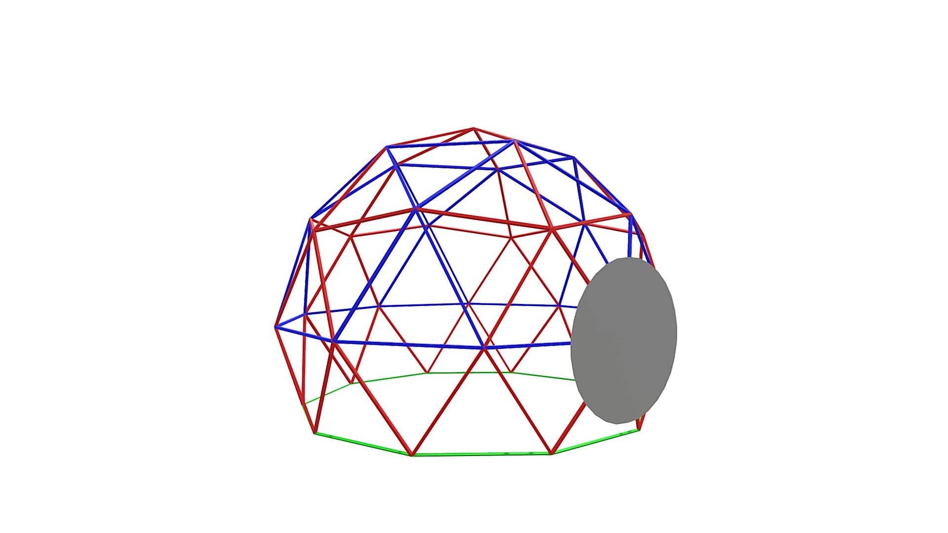 Plano Montaje Meet Dome — Sketchfab embed 3D viewer