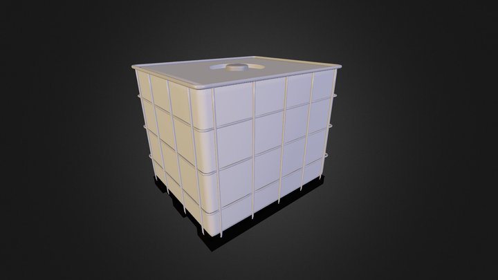 IBC-Container 3D Model