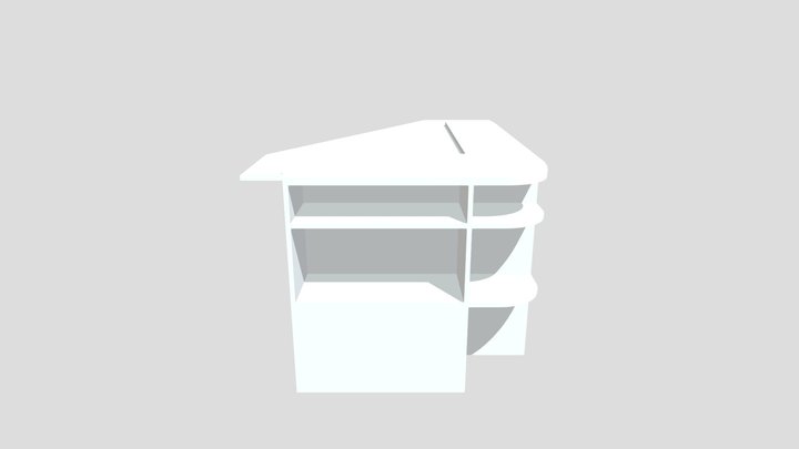 Asm Keuken Aanrecht 3D Model
