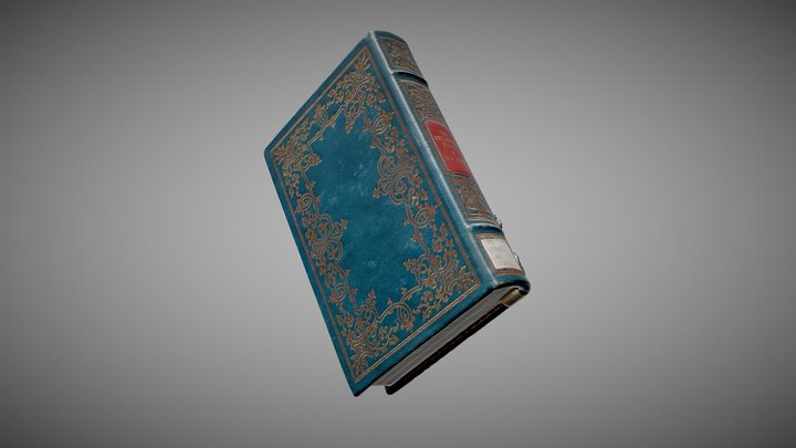 bluebook 3D Model