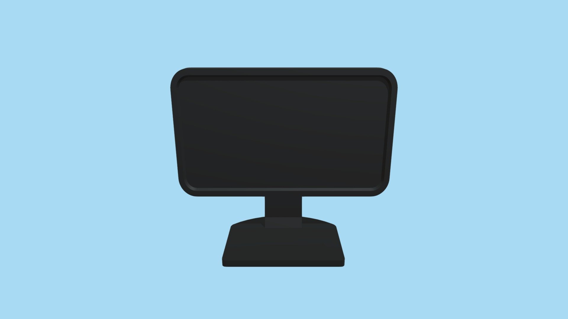 Monitor Lowpoly