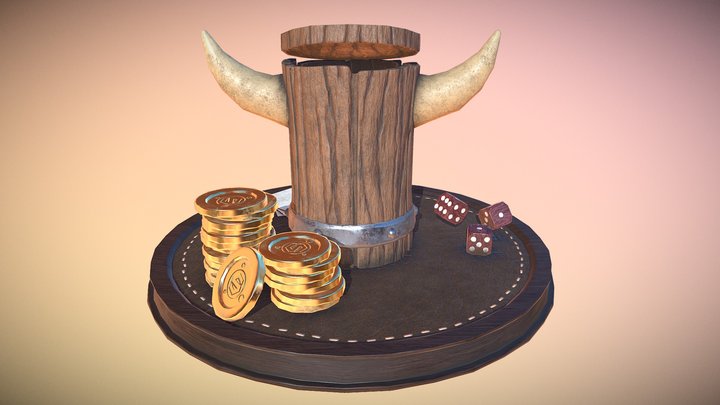 Warriors Beer Stein - GDC Beer Bust Challenge 3D Model